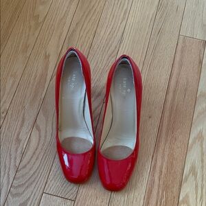 Kate Spade Glossy Red Heels